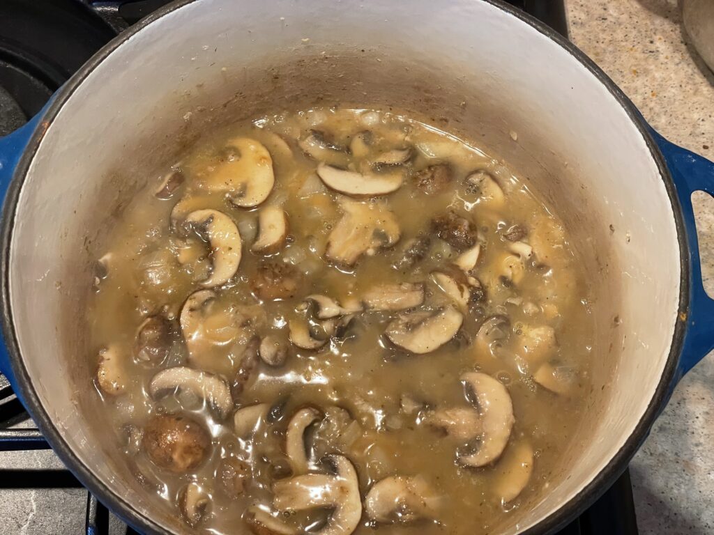 make easy mushroom soup